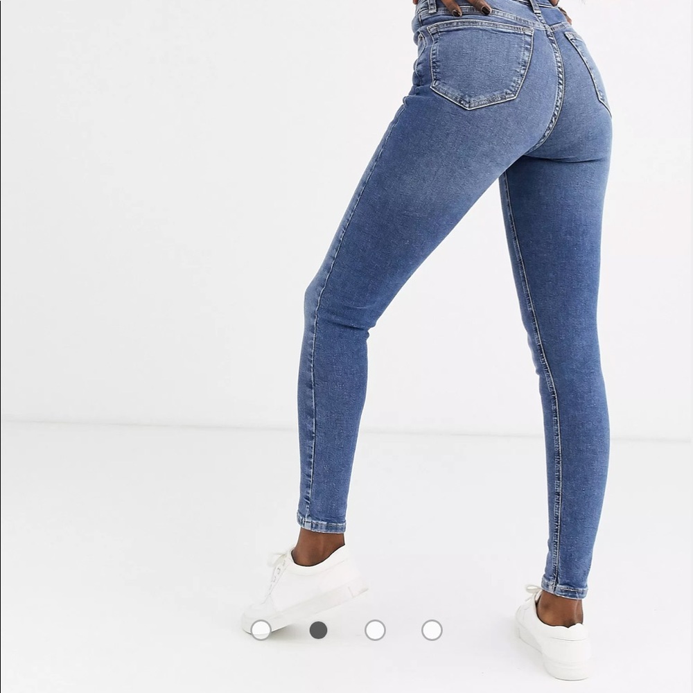 TOPSHOP High Waisted Jeans W28 - Picture 3 of 5
